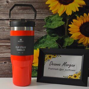 BLAZE/NEON Orange Stanley 30oz Ice Flow Tumbler ❤️❤️